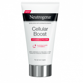 Neutrogena® Cellular Boost Vitamin C Polish 75ml Κρέμα απολέπισης προσώπου με Βιταμίνη C