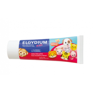 Elgydium Kids Emoji Παιδική Οδοντόκρεμα με Γεύση Φράουλα 50ml