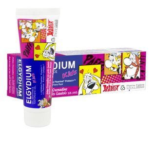 Elgydium Asterix Toothpaste for Kids 3+ years 1000ppm Red Berries 50ml 