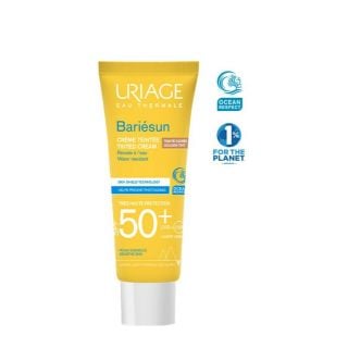 Uriage Bariesun Tinted Cream Golden Tint SPF50+ 50ml Αντηλιακή Kρέμα Προσώπου με Χρώμα σε Σκούρα Απόχρωση
