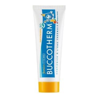 Buccotherm Organic Kids Toothpaste (7-12years) Peach Iced Tea 50ml Παιδική Οδοντόκρεμα με Γεύση Παγωμένο Τσάι Ροδάκινο