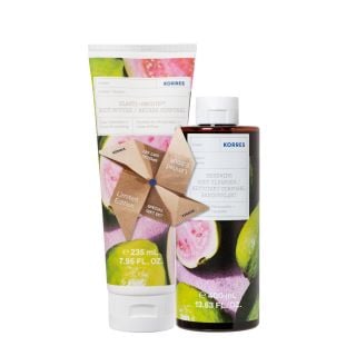 Korres Promo Elasti-Smooth Body Butter Guava 235ml & Renewing Body Cleanser 400ml