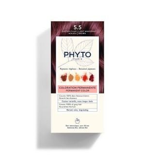 Phyto Phytocolor 5.5 Ανοιχτό Καστανό Μαονί Μόνιμη Βαφή Μαλλιών 50ml