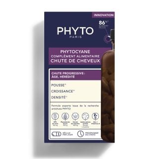 Phyto Phytocyane Συμπλήρωμα Διατροφής Κατά της Τριχόπτωσης 84 Caps