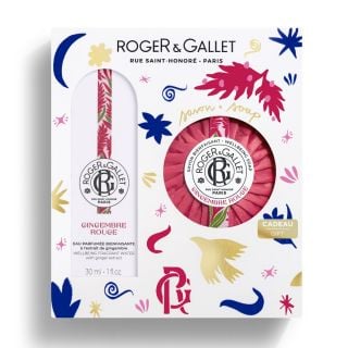 Roger & Gallet 2024 Red Ginger Σετ: Άρωμα 30ml & Δώρο Αρωματικό Σαπούνι 100gr