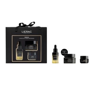 Lierac Promo 2024 Premium Ορός Προσώπου 30ml & Soyeuse Αντιγηραντική Κρέμα Προσώπου 50ml & Κρέμα Ματιών 20ml