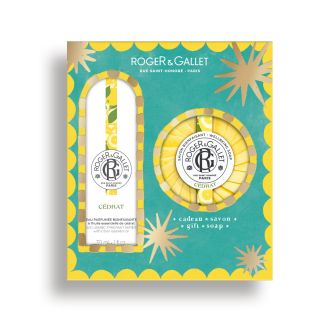 Roger & Gallet 2025 Cedrat Set: Άρωμα 30ml & Δώρο Αρωματικό Σαπούνι 100gr