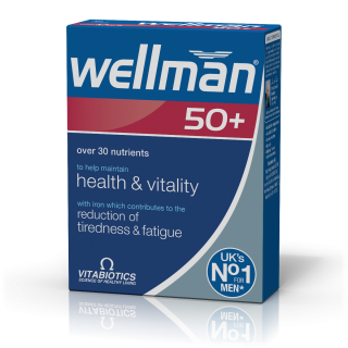 Vitabiotics WellMan 50+ 30 Tabs Πολυβιταμίνη για Άνδρες
