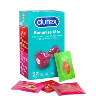 Durex Προφυλακτικά Surprise Mix 22τεμάχια