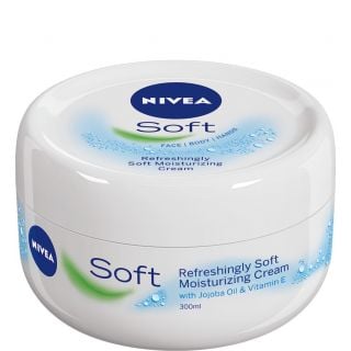 Nivea Soft Moisturizing Cream 300ml Ενυδατική Κρέμα Σώματος