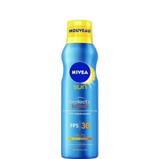 Nivea Sun Protect & Bronze Oil Mist SPF30 200ml Αντηλιακό Λάδι Σώματος Ενεργοποίησης Μαυρίσματος Σε Σπρέι