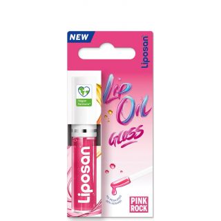 Liposan Gloss Lip Oil με Χρώμα Pink Rock Vegan 5.1gr για Λάμψη & Αίσθηση Όγκου