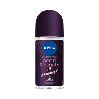 Nivea Pearl & Beauty Black Anti-Perspirant Deodorant Roll-On For Women 50ml