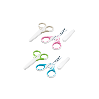 Nuk Baby Nail Scissors Ψαλιδάκι Ασφαλείας  Με Λευκή Θήκη Διάφορα Χρώματα 1 Τεμάχιο 10.256.257