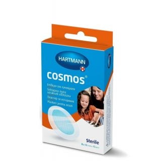 Hartmann Cosmos Αυτοκόλλητα Επιθέματα για Εγκαύματα 68mm x 43mm 8τεμάχια