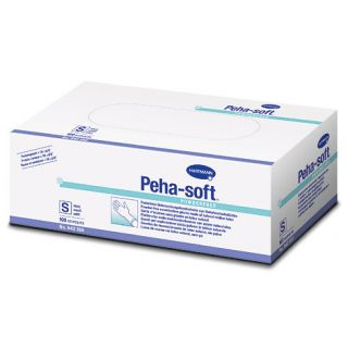 Hartmann Peha-Soft Γάντια Λατέξ Χωρίς Πούδρα Λευκά Small 100τεμάχια