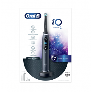 Oral-B iO Series 9 Magnetic Black Onyx Hλεκτρική Οδοντόβουρτσα 1τεμάχιο