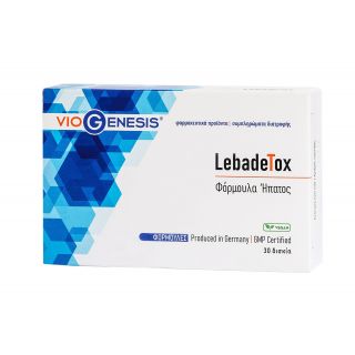 Viogenesis Lebadetox 30κάψουλες Υγεία Ήπατος