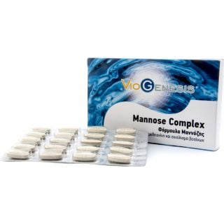 Viogenesis Mannose Complex 60tabs Μαννόζη για Υγιές Ουροποιητικό