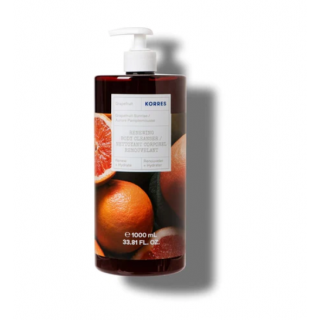 Korres Renewing Body Cleanser Grapefruit 1Ltr Αφρόλουτρο Γκρεϊπφρουτ