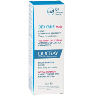 Ducray Dexyane MeD Creme 30ml Κρέμα για Εκζέματα - Ατοπικό Δέρμα