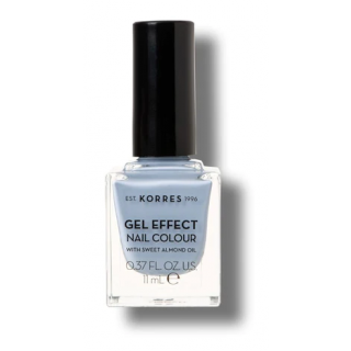 Korres Gel Effect Nail Colour, 38 Salt Water 11ml Βερνίκι Νυχιών