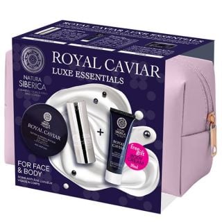 Natura Siberica Promo Luxe Essentials Royal Caviar Μάσκα Ματιών 60pcs & Κρέμα Ματιών 15ml & Δώρο Αντιγηραντική Κρέμα Σώματος 30ml