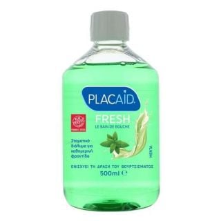 PlacAid Fresh Mint Flavoured Mouthwash 500ml