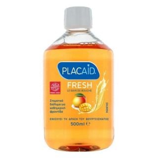 PlacAid Fresh Mango Flavoured Mouthwash 500ml