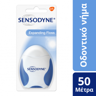 Sensodyne Expanding Dental Floss 30m Οδοντικό Νήμα 1 Τεμάχιο