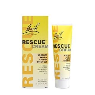 Bach Rescue Cream 50ml Φυτική Κρέμα για Σκασμένο ή Ερεθισμένο Δέρμα