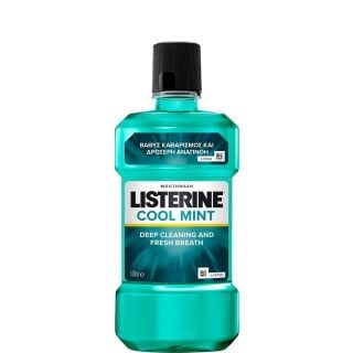 Listerine Cool Mint Στοματικό Διάλυμα για Βαθύ Καθαρισμό & Δροσερή Αναπνοή 500ml