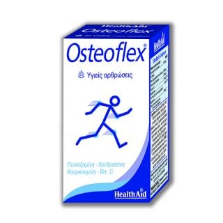 Health Aid Osteoflex Food Supplement for Healthy Joints with Glucosamine, Chondroitin,Turmeric & Vitamin C 30Tabs