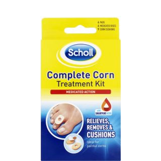 Scholl Complete Corn Treatment Kit για Αφαίρεση & Προστασία των Κάλων 