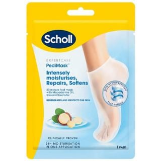 Dr. Scholl PediMask Μάσκα Ποδιών Βαθιάς Ενυδάτωσης για Ξηρά & Σκασμένα Πόδια 1ζευγάρι