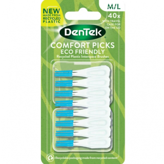 DenTek Interdental Toothpicks M/L with Travel Case 40pcs