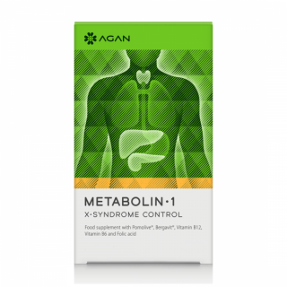 Agan Metabolin 1 X-Syndrome Control 60 Vegicaps Συμπλήρωμα Διατροφής για την Πρόληψη και Αντιμετώπιση του Μεταβολικού Συνδρόμου