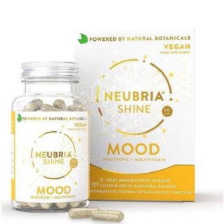 Neubria Shine Mood Συμπλήρωμα Διατροφής για Φυσιολογική Ψυχολογική Ισορροπία 60κάψουλες