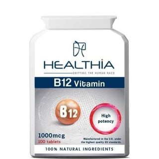 Heathia B12 Methylcobalamin 1000mcg 120κάψουλες Συμπλήρωμα Διατροφής με Βιταμίνη Β12