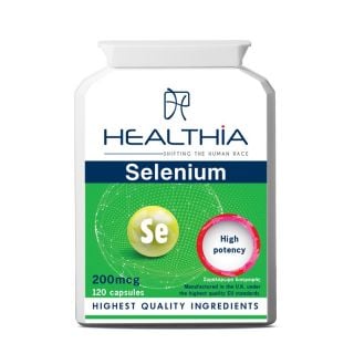 Healthia Selenium 200mg 120κάψουλες Σελήνιο