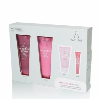 Youth Lab Promo Spice Harmony Anti-Stress Αφρόλουτρο 200ml & Γαλάκτωμα Σώματος 200ml & Κρέμα Χεριών 50ml & Lip Plump Cherry Brown 10ml