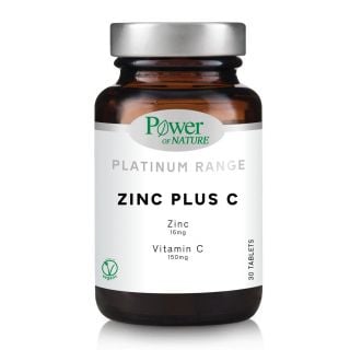 Power Health Zinc Plus C 30 Tabs Ψευδάργυρος και Βιταμίνη C