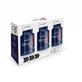 Power Health Drink-It Mens-X Now Shot 3x 60ml για τη Στυτική Δυσλειτουργία
