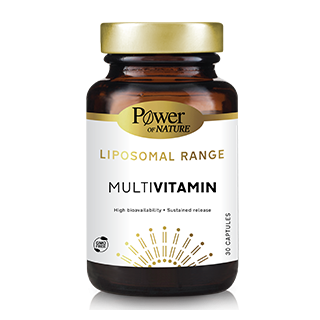 Power Of Nature Liposomal Range Multivitamin 30κάψουλες Λιποσωμιακή Πολυβιταμίνη για Ενδυνάμωση του Οργανισμού & Ενέργεια