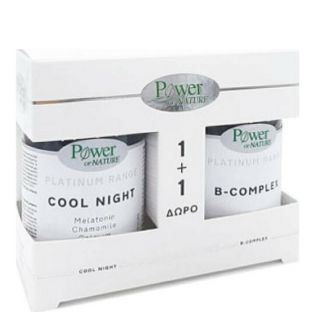 Power Health Classics Platinum Range Cool Night 30ταμπλέτες για την Αϋπνία & Δώρο Platinum Range Βιταμίνη B-Complex 20ταμπλέτες