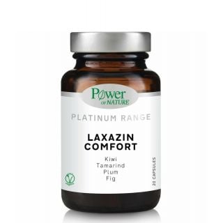 Power Of Nature Platinum Range Laxazin Comfort 20κάψουλες για Αντιμετώπιση Δυσκοιλιότητας