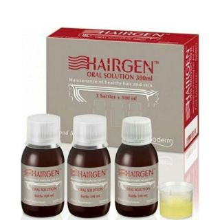 Boderm Hairgen Oral Solution 3x100ml για Υγιή Μαλλιά & Δέρμα σε Πόσιμη Μορφή