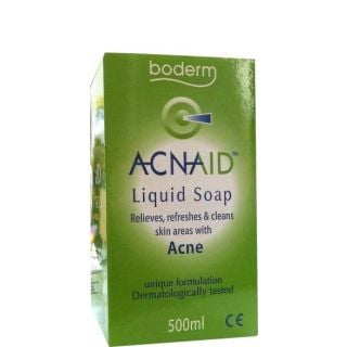 Boderm Acnaid Liquid Soap 500ml Υγρό Καθαρισμού για την Ακνεϊκή Επιδερμίδα