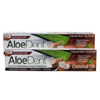 Optima Promo Aloe Dent Coconut Oil 2x100ml 