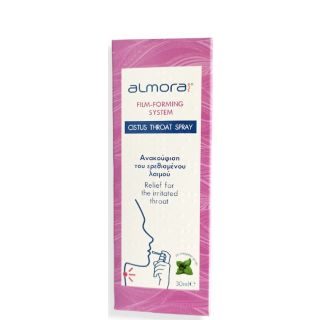 Elpen Almora Plus Cistus Throat Spray 30ml Σπρέι για Ανακούφιση του Ερεθισμένου Λαιμού